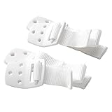 BabyDan Safety Furniture Straps White (2 pack) [並行輸入品]