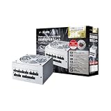 玄人志向 電源ユニット 750W ATX 電源 80 PLUS ゴールド PC電源 フルプラグイン セミファンレス ホワイト KRPW-GA750W/90+/WHITE/REV2.0