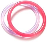 Dr. Bloom's Chewable Jewels 2 Count Bracelets, Pink, Lavender [並行輸入品]