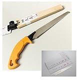 果樹剪定用 天寿 剪定 鋸 210mm 本体 + 専用替刃 10枚 セット