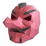 てんぐマスク かぶりもの ペーパークラフト 自分で作るシリーズ かぶれますく 大人用 知育 仮装衣装 天狗