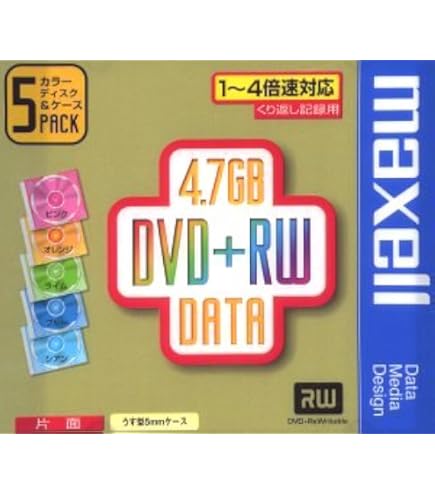 DVD-RAM120分 ＴＤＫ&maxell 40枚 Amazon.co.jp: maxell 録画用 DVD-RW 120分 2倍速対応
