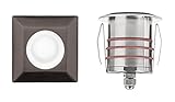 WAC Lighting 2051-30BS 2" Inground LED 12V Square Indicator LightBronzed Stainless Steel [並行輸入品]