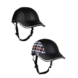 Fenteer 野球帽　登山／サイクリング用　ヘルメット　調節可能　頭保護　抗UV　快適　自転車　運動適応　2個セット　　　　