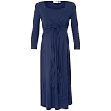 JoJo Maman Bebeジョジョママンベベ(イギリス)/Wrap Dress マタニティ&ナーシングラップドレス/UKサイズM(日本サイズL)/ミッドナイト/B4450MIDM