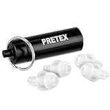 PRETEX 耳栓、イヤープロテクター、安眠、防音、睡眠、安心の2年間保証