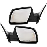 トヨタ タンドラ 2007-2013 ドアミラー 運転席と助手席側 ペア パワー 加熱 パワー折りたたみ シグナル&パドルライトクローム 879400C203 879100C203 TO1320269 TO1321269