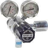 ヤマト産業:分析機用フィン付二段圧力調整器 NHW-1B NHW1BTRCCO2 型式:NHW1BTRCCO2