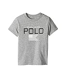 (ポロラルフローレン) Polo Ralph Lauren キッズTシャツ Cotton Poly Graphic Crew T-Shirt (Toddler) Authentic Heather 2