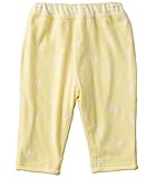 Angeliebe エンジェリーベ ベビー服 リバーシブル ふんわり パンツ ズボン 新生児 赤ちゃん 寝冷え防止 あったか 70 ～ 80 イエロー