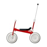 無印良品 三輪車・舵取り棒付き レッド