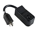 Conntek PL14301050 Welder Adaper Generator L14-30 Plug( 4 Prong 30Amp) to NEMA 10-50R 50 Amp 250-vol