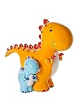 Mummy and Baby Dinosaur Piggy Bank Money Box