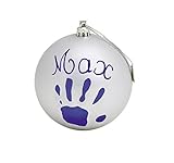 Baby Art My Christmas Fairy Bauble (Silver) by Baby Art