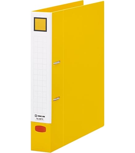 Amazon | キングジム レバーリングファイル Oタイプ 380枚収納 A4タテ