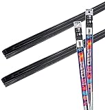 PIAA(ピア) ワイパー替えゴム車種専用セット 【スーパーグラファイト】 天然ゴム仕様 2本入 (750mm + 350mm) トヨタ アルファード ヴェルファイア 他 AMRRG016