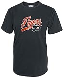 NHL Philadelphia Flyers NHL半袖Tシャツ、Xラージ、チャコール