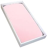 Kushies Baby Fitted Change Pad Sheet, Pink Solid by Kushies [並行輸入品]