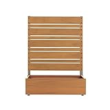 ガーデンンス 木製 日本製 高さ120cm 1cm間隔 ボックス付き/カントリーパイン