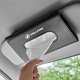 ヴェルファイアに向け 車用 ティッシュケース 薄型 VELLFIRE 20系 30系 40系対応 車 ティッシュカバー ティッシュホルダー サンバイザー用 ティッシュボックス 車内 アクセサリー カー用品(ブラック,ヴェルファイア に適用)