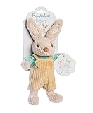 Ragtales Baby Alfie Brown Bunny Plush Rattle by Ragtales [並行輸入品]