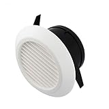 125ミリメートルダクト用Extractorのファンラウンドルーバー換気グリルエアベント