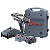 インガソール・ランド W7170EU-K22 3/4" (19.0mm) ドライブ 20V コードレスハイトルクインパクトツールキット(5.0Ahリチウムイオンバッテリー x 2)