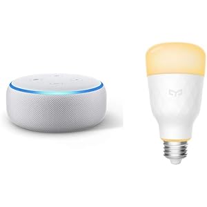 Echo Dot 第3世代 - スマートスピーカー with Alexa、サンドストーン + Yeelight (イーラ… Echo Dot 第3世代 - スマートスピーカー with Alexa、サンドストーン + Yeelight (イーラ…