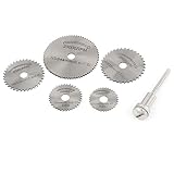 uxcell　ソーカッター　HSS材質　22mm/25mm/32mm/35mm/44mm　木工用　シルバートーン