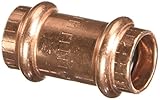 Viega ProPressゼロLead銅Coupling with Stop 1 / 2インチP X P 5 Pack 5