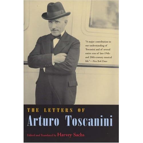 Hevey Sachs�сwThe Letters of Arturo Toscanini�x�̏��i�ʐ^