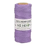 【NS HEMP】麻紐 手芸用 約 1mm 長約 62m (026 RAW)