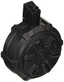 G&G ARMAMENT G-08-168 MP5 Drum Mag 1500R 1500発 ドラムマガジン（手動式） ブラック