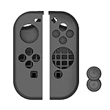 GameWill Nintendo Switch ニンテンドースイッチ ジョイコン カバー ぬりえ (グレー)