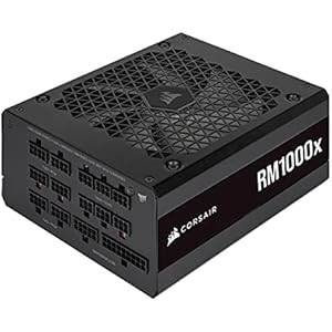 CORSAIR RM1000x PC電源ユニット 1000W 80PLUS Gold認証 フルモジュラー RTX4080シリーズ推奨電源 ATX 2021モデル CP-9020201-JP PS1123