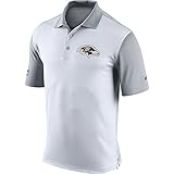 Men 's Baltimore Ravens Preseasonホワイトポロゴルフシャツサイズ2 x l