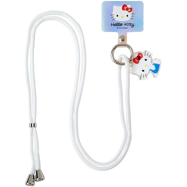 Amazon.co.jp: [デコプティ] 収納式ネックストラップ ハローキティ【紐