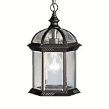 Kichler Lighting 9835BK Street Outdoor Pendant, Black by Kichler Lighting [並行輸入品]