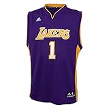 NBA Boys 4 – 7ロサンゼルスレイカーズラッセルAwayレプリカジャージー パープル