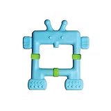 Innobaby Original Teethin' Smart EZ Grip Robot Teether and Sensory Toy for Babies and Toddlers. BPA 