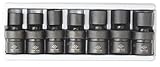 Sunex 2655 7 Piece 1/2-Inch Drive Universal Standard Metric Impact Socket Set [並行輸入品]