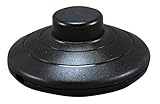 ilightingsupply 55 – 0339 – 50ユーロon / offプッシュスイッチ、床、ブラック
