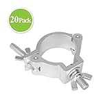 GBGS 20 Pack O-Clamp 2 Inch Lighting Mount for Stage Lighting Moving Head Light Par Light Spotlight 