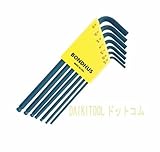 BONDHUS (BONDHUS　ボンダス　 ボールポイント付六角レンチセット7本組 インチタイプ　 BLX7 DAIKITOOL)