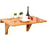 ZR- 木製壁掛けドロップリーフテーブル、折りたたみキッチン＆ダイニングテーブルデスク、子供用テーブル、 (サイズ さいず : 100X55cm)