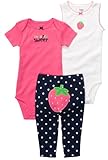 Carter's（カーターズ） :: 3-piece Bodysuit Pant Set :: ロンパース ボディースーツ パンツ セット :: 9M :: 67-72 cm