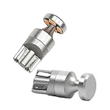 T10形状 リバースリフレクション アンバー オレンジ サイドマーカー LED ウインカー LED ナンバー灯 ポジション ウエッジ球 (T10形状(アンバー))