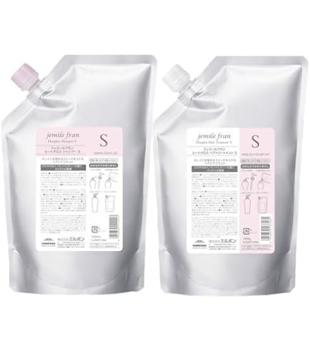 【セット】 ミルボン MILBON ジェミールフラン ヒートグロス シャンプー J 1000ML + トリートメント J 1000G 【詰め替え用】 シャンプー トリートメントセット Amazon | ミルボン ジェミールフラン ヒートグロス M シャンプー