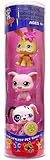 Littlest Pet Shop Exclusive Tube 3-Pack (Bunny, Pot Belly Pig and Exclusive Dalmation) [並行輸入品]