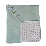Snoozebaby Organic Crib Blanket (Mint) by Snooze Baby